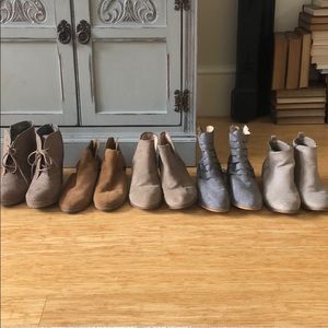 Women’s size 7 Bootie Bundle